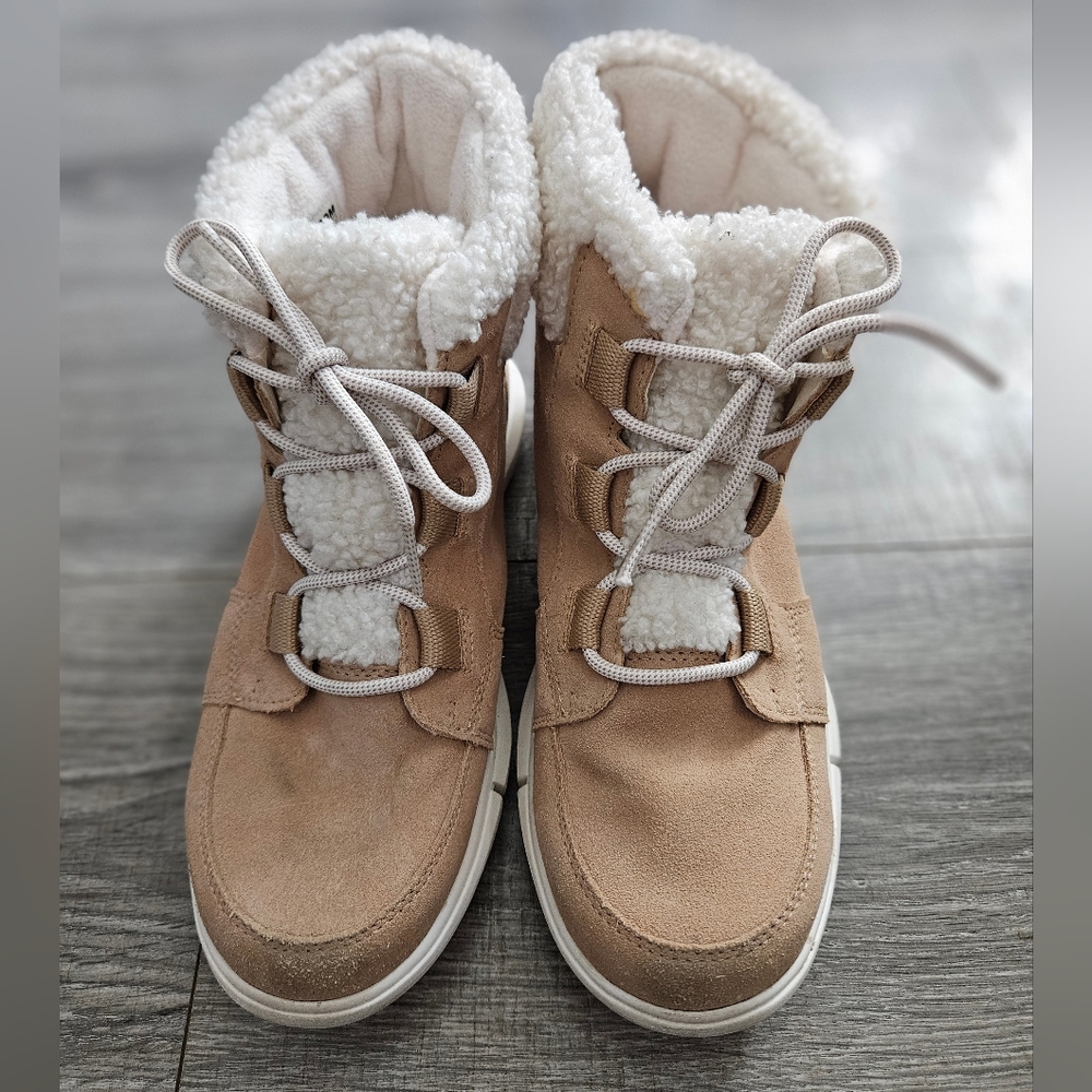 Sorel Women's Explorer Ii Carnival Cozy Waterproof Casual Suede Winter Boots 9 - Picture 2 of 9
